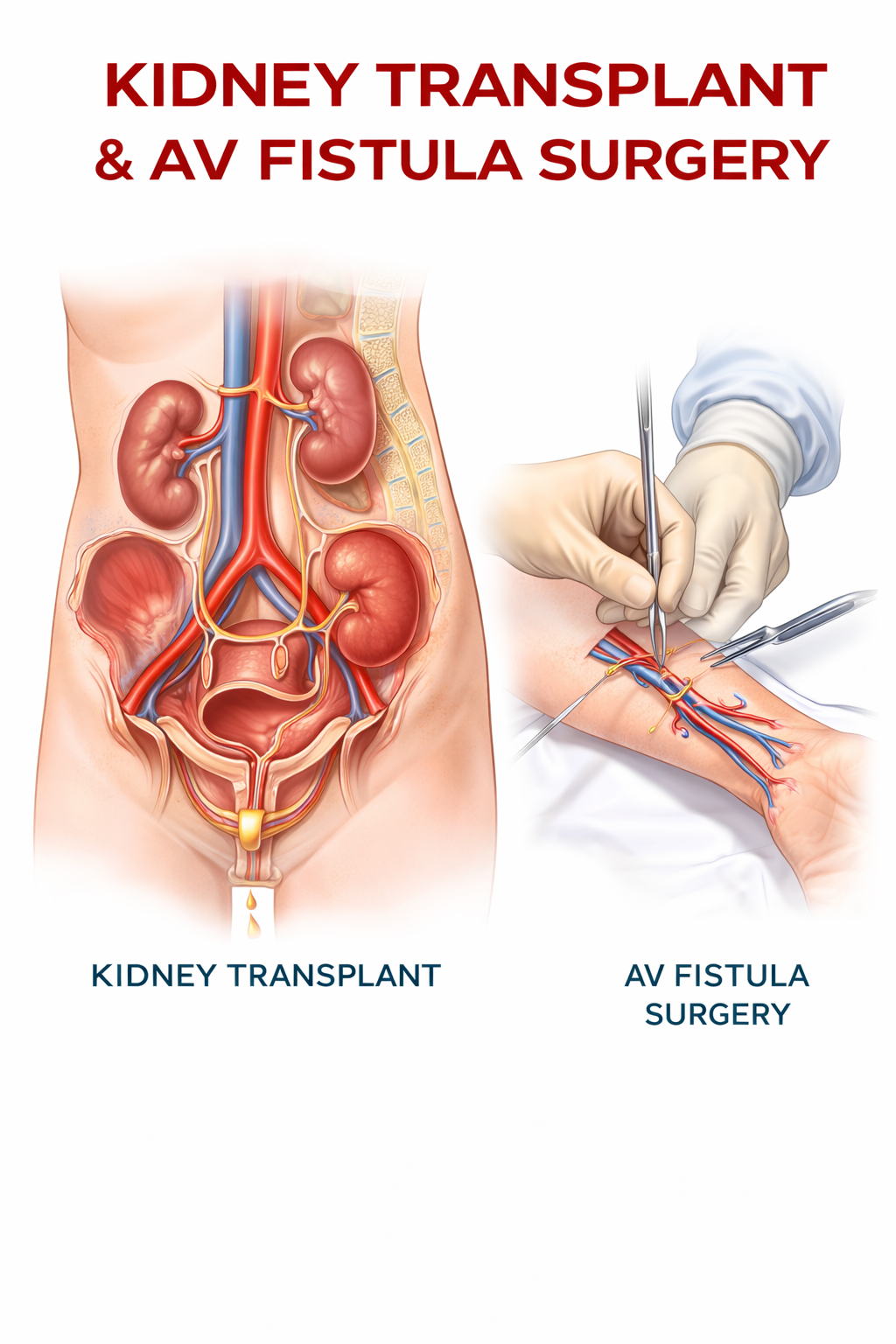 kidney transplant & av fistula surgery in bhopal